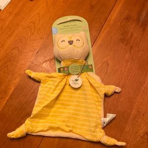 Organic cotton blankie owl